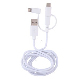 Cablu de incarcare MFI Dunlop, tip C/micro USB, 2.1 A, 1.2 m