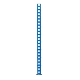 Stalp suport, din tabla perforata, Unior 625651, albastru