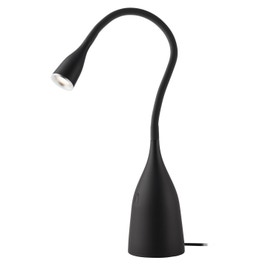 Veioza LED Wiggle 01-1051, 430lm, lumina calda, negru + satinat