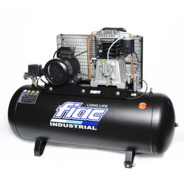 Compresor aer, cu piston, cu ulei, Fiac AB200-4F-LONGLIFE, 3 kW, 4 CP, 200 litri