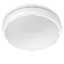 Plafoniera exterior cu LED Doris CL257-White, 6W, 640lm, lumina neutra, alba, moderna