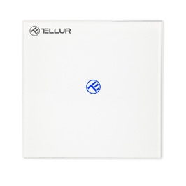 Intrerupator touch smart / inteligent, simplu Tellur TLL331481, Wi-Fi, 1800W, 10A, alb
