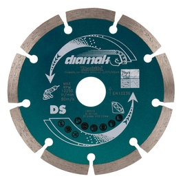 Disc diamantat, segmentat, pentru debitare beton / granit / marmura, Makita B-61139, 125 x 22.23 x 1.8 mm
