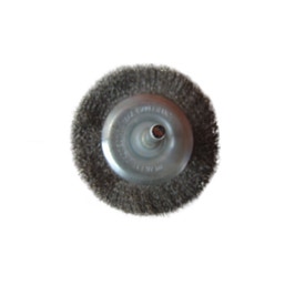 Perie circulara, cu tija, pentru metale moi, Peromex 5135V, diametru 75 mm