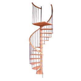 Ant suffer Credentials Dedeman - Scara spirala Larissa, interior, lemn + metal, 12 trepte, D 120  cm - Dedicat planurilor tale