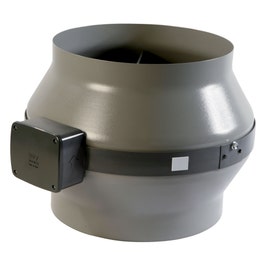 Ventilator centrifugal in linie Vortice CA 150 MD, D 150 mm, 155 W, 770 mc/h, metalic, 16153