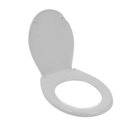 Capac WC din duroplast, MKW Kadett S022V010, alb, inchidere standard