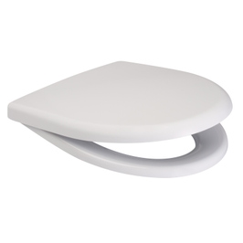 Capac WC din duroplast, Cersanit Delfi K98-0001, alb, inchidere standard