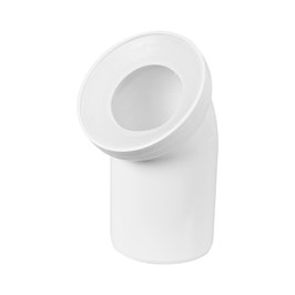 Racord WC rigid, Eurociere, cot la 45 grade, D - 110, 138 mm lungime