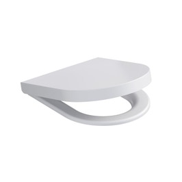 Capac WC din duroplast, Cersanit Urban harmony, K98-0097/K98-0130, alb, inchidere soft close, 359 x 436 mm