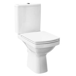 Set vas WC + rezervor + capac Cersanit Easy New Clean On Comp010 K102 - 028, 35 x 78 x 66 cm