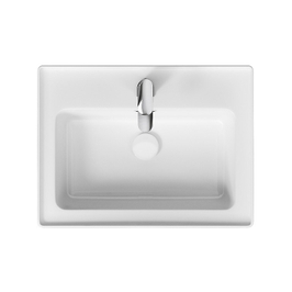 Lavoar incastrat Cersanit Crea K114-006, alb, dreptunghiular, ceramica, 60 cm