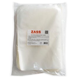Folie pentru aparat de vidat alimente, Zass ZVSB 01, 20 x 30 cm, grosime 0.18 mm, rezistenta la caldura si frig, fara BPA, transparenta, set 50 bucati