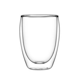 Pahar pentru apa / suc, HS21FAR, din sticla borosilicata, transparent, 350 ml