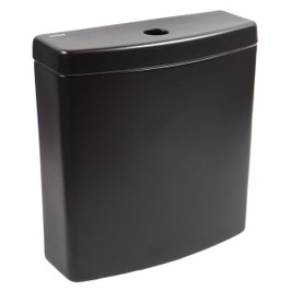Rezervor WC portelan, Creavit Lara LR410, negru mat, 4 L