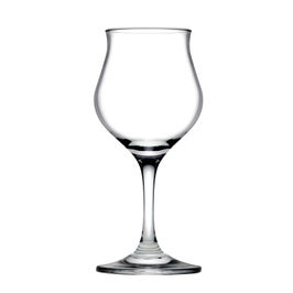Pahar vin alb, Wavy 440258, din sticla, 305 ml, set 6 bucati