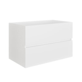 Masca baie pentru lavoar, Savini Due Crea Bagno City 225/F00/EL, cu sertare, alb, montaj suspendat, 80 x 46 x 51 cm
