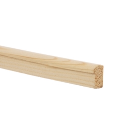 Sipca din lemn de rasinoase, inchidere J, 19 x 25 mm, 2 m