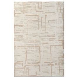 Covor living / dormitor Carpeta Scandi 49261-17733, 240 x 330 cm, polipropilena, alb + bej + crem, dreptunghiular