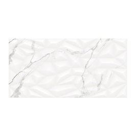 Faianta baie / bucatarie Carrara 2060-0113, alba, lucioasa, apect marmura, 30 x 60 cm