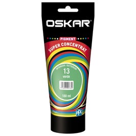 Pigment Oskar D, superconcentrat, verde 13, pentru vopsea lavabila, 180 ml