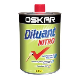 Diluant pentru vopsea / lac alchidic, Oskar Nitro, 0.9 L