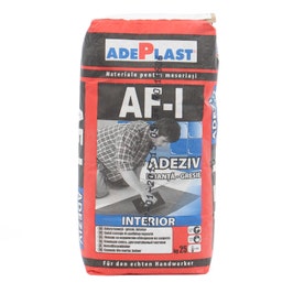 Adeziv gresie si faianta Adeplast AF-I gri, pentru interior, 25 kg