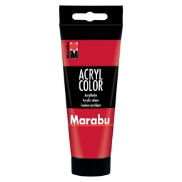 Vopsea acrilica, Marabu Acryl Color, pe baza de apa, cherry red 031, 100 ml