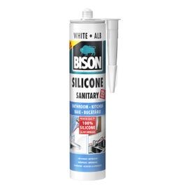 Silicon sanitar, alb, Bison, interior, 280 ml
