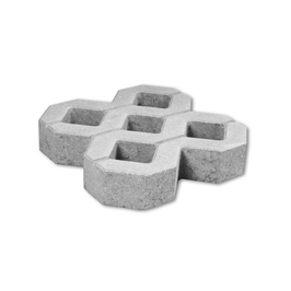 Pavaj grila 1 Elis Pavaje, gri ciment, 400 x 400 x 80 mm