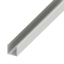Profil tip U, PVC, alb, 1000 x 11.5 x 11.5 x 11.5 x 1.5 mm