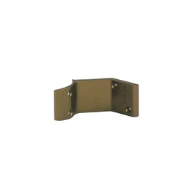Legatura stalp-perete P7, tip L, aluminiu eloxat, bronz, 50 mm, 2 buc / set
