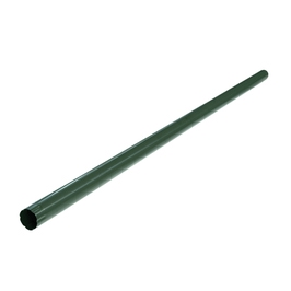 Burlan de scurgere metalic circular Bilka, verde (RAL 6020), lucios, 3 m, D 90 mm