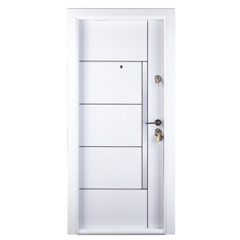 Usa interior metalica Megadoor Prestige 1 lux 1017, stanga, alb, 200 x 88 cm