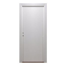 Usa interior celulara, Eco Euro Doors HDF D, dreapta, alb, 205 x 86 cm, cu toc