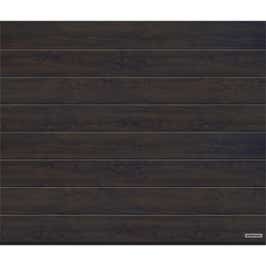 Usa garaj sectionala Hormann RenoMatic, Decocolor Night Oak, striatii M, 2500 x 2250 mm