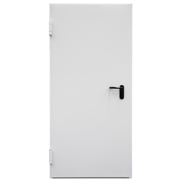 Usa metalica antifoc EI2.60, Megadoor, stanga, alb RAL 9010, 100 x 215 cm