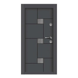 Usa interior metalica Arta Door Eco 204, stanga, gri, 201 x 88 cm