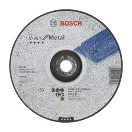 Disc degrosare cu degajare, Bosch Expert for Metal, 230 x 22.23 x 6 mm