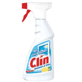 Detergent geamuri Clin Window & Glass lemon, cu pulverizator, 500 ml