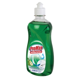 Detergent lichid pentru vase Promax, antibacterian, aroma mar, 500 ml