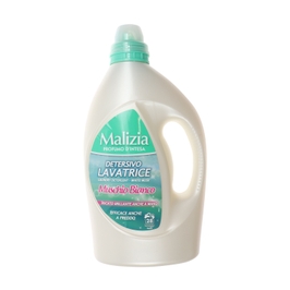 Detergent de rufe, lichid, Malizia Muschio Bianco, 1.82L