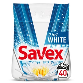 Detergent rufe, automat, Savex 2 in 1 White, 4 kg