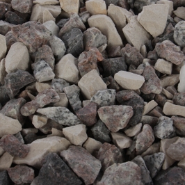 Piatra decorativa naturala, marmura si granit, interior / exterior, multicolor, 15 - 30 mm, 14 kg