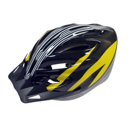 Casca protectie Sport, Bottari, pentru bicicleta, galben/negru, marime S, 55 - 56 cm