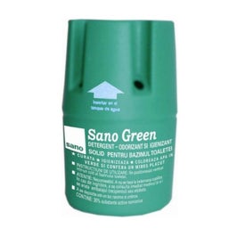 Odorizant bazin wc Sano Green, solid, 150 g