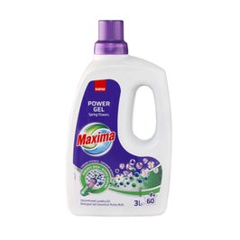Detergent de rufe gel Sano Maxima Spring Flowers, 60 spalari, 3 L