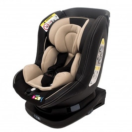 Scaun auto pentru copii, Kota Baby Massima Sicurezza KB03, rotativ, negru/crem, 0-18 kg, 0-4 ani, sistem Isofix