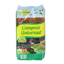 Compost organic universal, Bioflor, 50 l