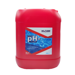Corector pH minus light, Kloer, lichid, pentru apa piscina, 20 L